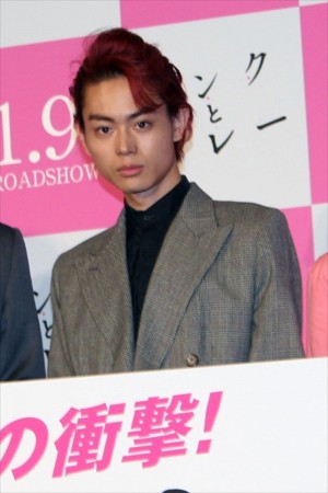 『ピンクとグレー』完成披露イベントに登壇した菅田将暉