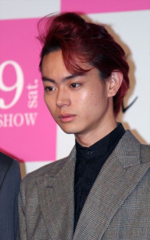 『ピンクとグレー』完成披露イベントに登壇した菅田将暉