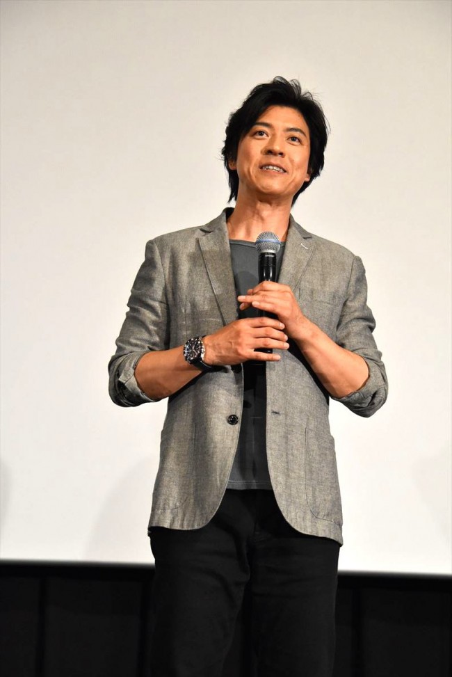 『シティーハンター』『エンジェル・ハート』イベントに登壇した上川隆也