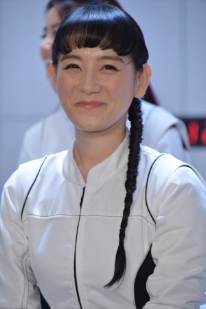 『ジャングル・フィーバー』取材会に出席した篠原ともえ