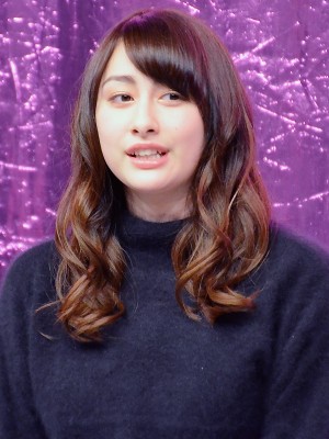 『ウレロ☆無限大少女』記者会見に出席した早見あかり