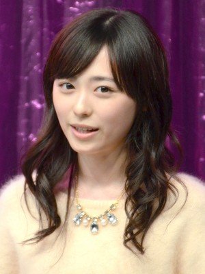 『ウレロ☆無限大少女』記者会見に出席した福原遥