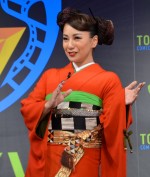 東京コミコン2016記者発表会に出席した三船美佳