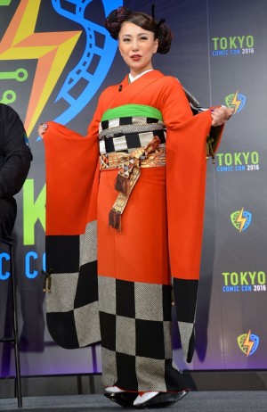 東京コミコン2016記者発表会に出席した三船美佳