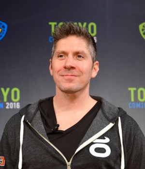 東京コミコン2016記者発表会に出席したレイ・パーク（『スター・ウォーズ エピソード1』ダース・モール役）