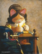 世界の名画が猫の絵に！「CAT ART」展覧会の開催決定