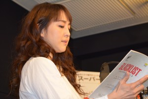 『ブラックリスト シーズン3』アフレコ取材に登場した相田翔子