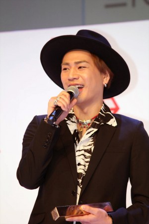 「Yahoo！検索大賞2015」発表会に出席した三代目JSB・登坂広臣