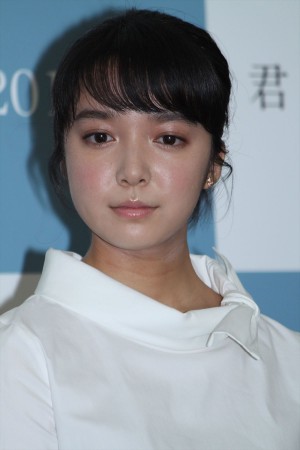 上白石萌音、『君の名は。』製作発表記者会見にて