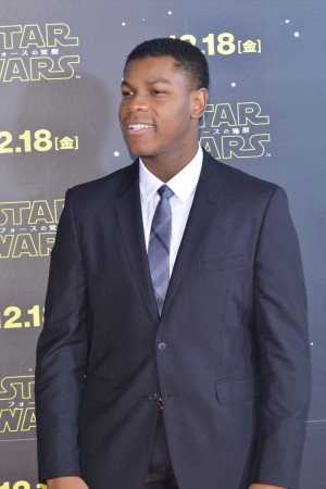 ジョン・ボイエガ、『スター・ウォーズ／フォースの覚醒』ジャパンプレミアにて