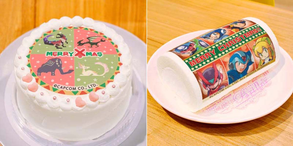 「モンハン」＆「ロックマン」がクリスマスケーキに！ マカロンセットも販売