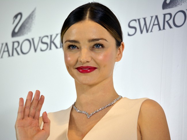 ミランダ・カー　来日20151213　SWAROVSKI Christmas Tree With Miranda Kerr 記者会見