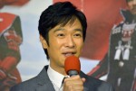 大河ドラマ『真田丸』初回完成試写会に出席した堺雅人