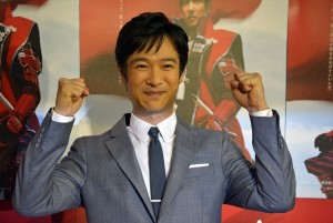 大河ドラマ『真田丸』初回完成試写会に出席した堺雅人