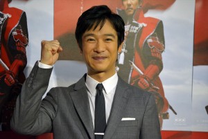 大河ドラマ『真田丸』初回完成試写会に出席した堺雅人