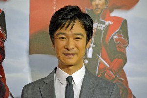 大河ドラマ『真田丸』初回完成試写会に出席した堺雅人