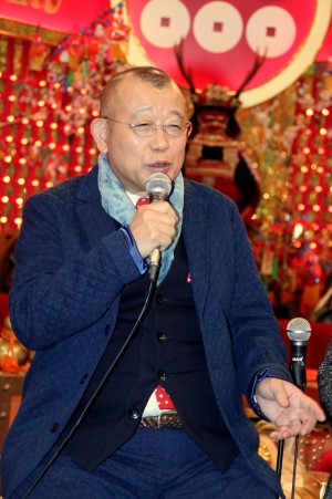 『ブラタモリ×鶴瓶の家族に乾杯 真田丸スペシャル』取材会に登場した笑福亭鶴瓶