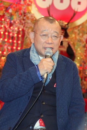 『ブラタモリ×鶴瓶の家族に乾杯 真田丸スペシャル』取材会に登場した笑福亭鶴瓶