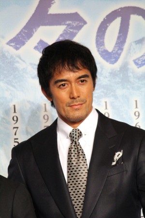 『エヴェレスト 神々の山嶺』完成報告会見に出席した阿部寛