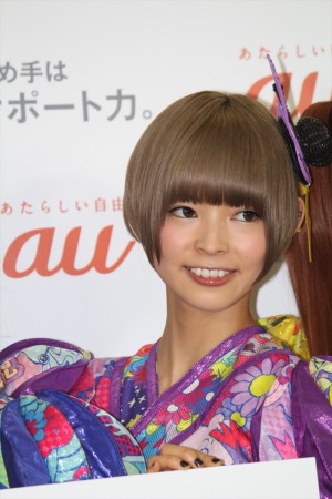 「スマホ災難が起きる!?でんぱ組メンバー 生記者会見！」に出席した最上もが