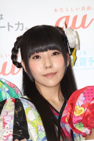 「スマホ災難が起きる!?でんぱ組メンバー 生記者会見！」に出席した相沢梨紗