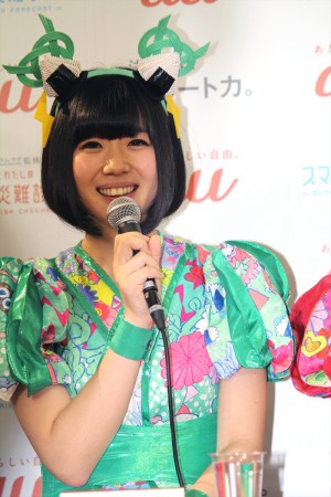 「スマホ災難が起きる!?でんぱ組メンバー 生記者会見！」に出席した夢眠ねむ