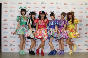 「スマホ災難が起きる!?でんぱ組メンバー 生記者会見！」の様子