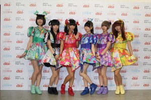 「スマホ災難が起きる!?でんぱ組メンバー 生記者会見！」の様子