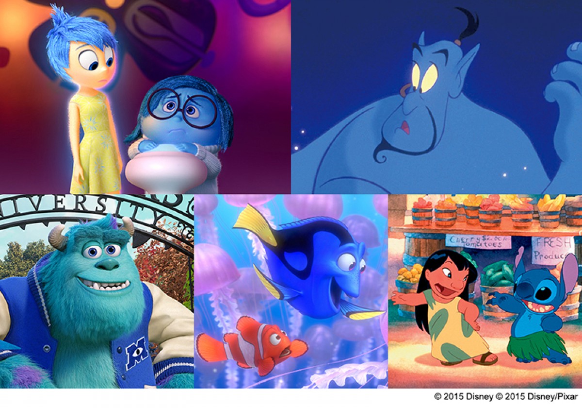 ディズニー アニメーション 人気の秘密は青色だった 人気キャラクターに共通点 15年12月18日 映画 ニュース クランクイン