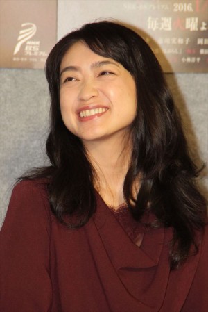 池脇千鶴、『はぶらし／女友だち』試写会にて