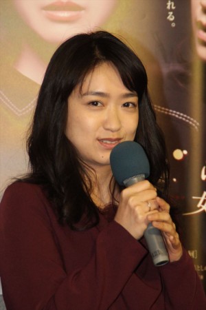 池脇千鶴、『はぶらし／女友だち』試写会にて