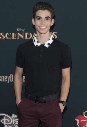 キャメロン・ボイス、『ディセンダント』プレミアパーティーにて