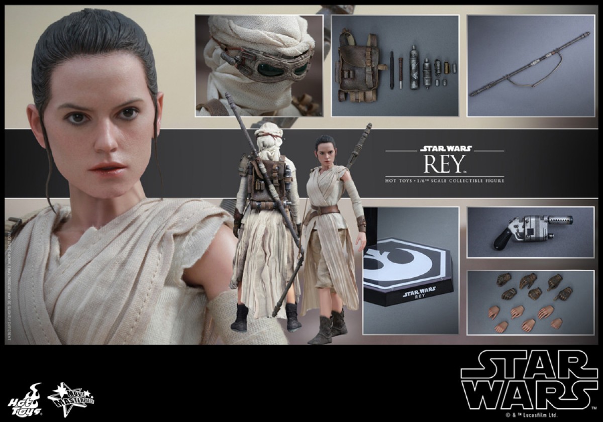 『スター・ウォーズ／フォースの覚醒』ヒロイン・レイ＆BB-8のフィギュア登場