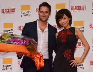 海外ドラマ『ブラックリスト』ジャパンプレミアに登場したライアン・エッゴールド、釈由美子