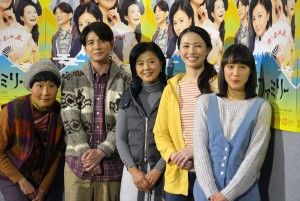 NHKスペシャルドラマ『富士ファミリー』記者会見の様子