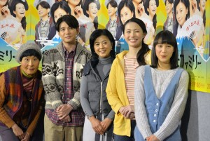 NHKスペシャルドラマ『富士ファミリー』記者会見の様子