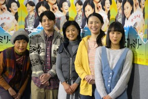 NHKスペシャルドラマ『富士ファミリー』記者会見の様子