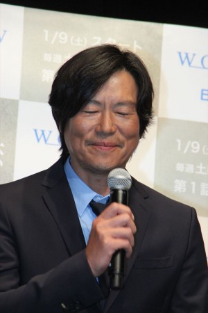 豊川悦司、『連続ドラマW 荒地の恋』特別試写会にて