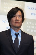 豊川悦司、『連続ドラマW 荒地の恋』特別試写会にて