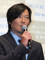 豊川悦司、『連続ドラマW 荒地の恋』特別試写会にて