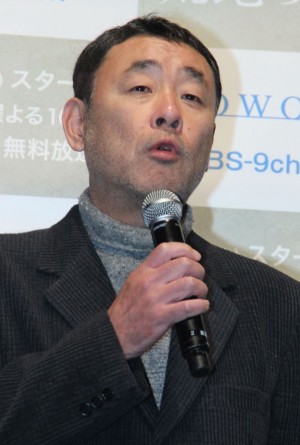 渡邊孝好、『連続ドラマW 荒地の恋』特別試写会にて