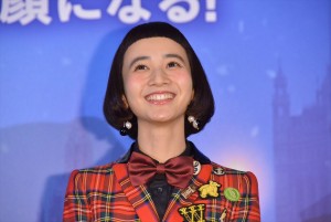 映画『パディントン』日本語吹替版完成披露試写会に登壇した三戸なつめ