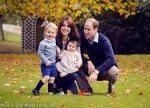 英ウィリアム王子一家、幸せに満ちた家族写真公開