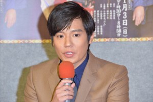 『吉原裏同心～新春吉原の大火～』試写会に登場した小出恵介