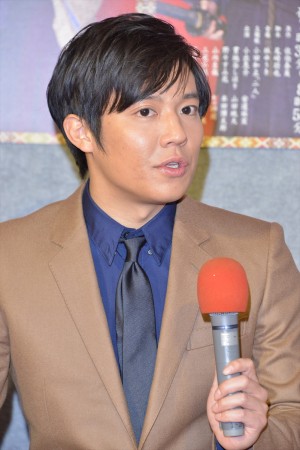 『吉原裏同心～新春吉原の大火～』試写会に登場した小出恵介
