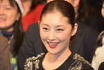 NHKドラマ『ビューティフル・スロー・ライフ』トークショーのに出席した常盤貴子