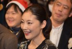 NHKドラマ『ビューティフル・スロー・ライフ』トークショーのに出席した常盤貴子