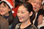 NHKドラマ『ビューティフル・スロー・ライフ』トークショーのに出席した常盤貴子