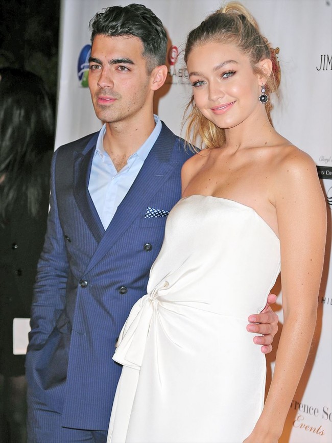 ジジ・ハディッド＆ジョー・ジョナス　Gigi Hadid　Joe Jonas