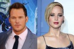 2015年の「エンターテイナー・オブ・ザ・イヤー」に選ばれたクリス・プラットとジェニファー・ローレンス